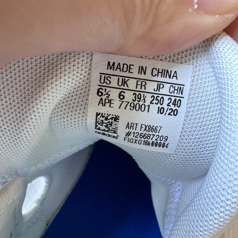 Adidas Harden Vol 5 Futurenatural Basketball Shoes Mens 6.5 White Multi FX8667